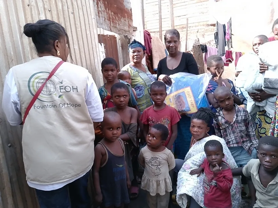 FOH emergency relief assistance for families in Eastern DRC